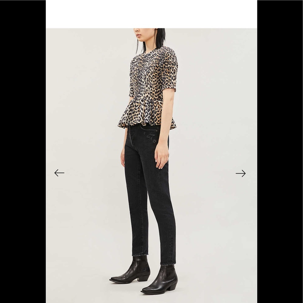 NWOT Moussy BLK MV ANDREWS TAPERED HW JEAN Size 27